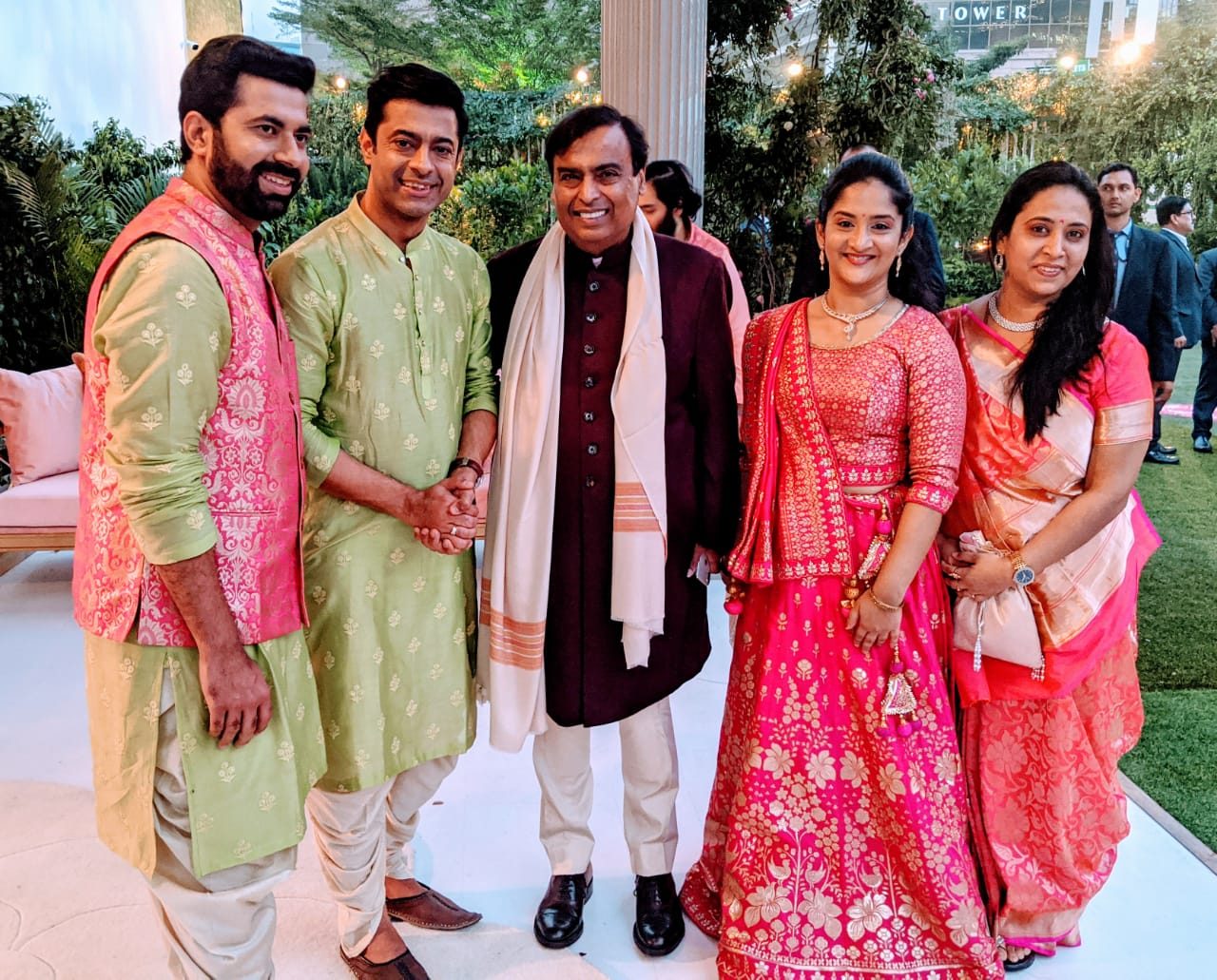 SSGD at Akash Ambani Garba Night